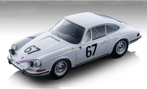 Modelauto Porsche 911 S S No.67 24h Le Mans 1967 P.Boutin/P.Sanson 1/18 Tecnomodel