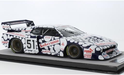 Modelauto Bmw M1 1981 Turbo No.51 Team Schnitzer Lubrifilm DRM Bergischer L&Atilde;&para;we Zolder 1/18 Tecnomodel