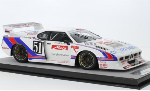 Modelauto Bmw M1 1981 Turbo No.51 Team Schnitzer Metz DRM Norisring 1/18 Tecnomodel
