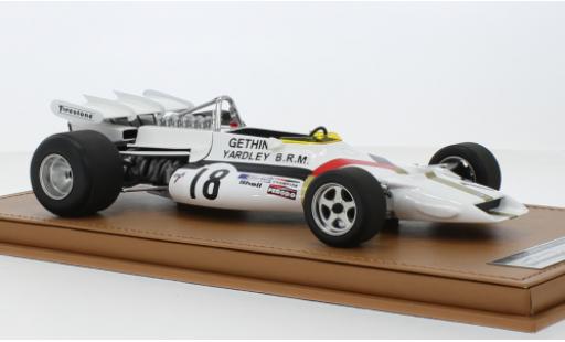 Modelauto Brm P160 1971 BRM No.18 Yardley Team BRM Yardley formule 1 GP Italie 1/18 Tecnomodel