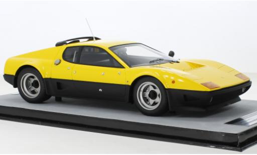 Modelauto Ferrari 512 Coupe BB geel 1978 1/18 Tecnomodel