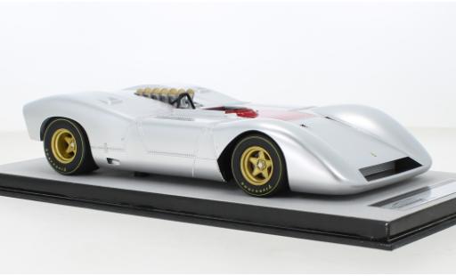 Modelauto Ferrari 612 course Can-Am mat-grijs RHD 1968 1/18 Tecnomodel