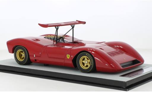 Modelauto Ferrari 612 course Can-Am rood RHD Can-Am 1968 1/18 Tecnomodel