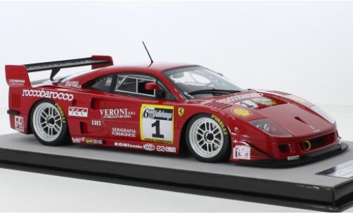 Modelauto Ferrari F40 GTE No.1 6h Vallelunga 1996 1/18 Tecnomodel