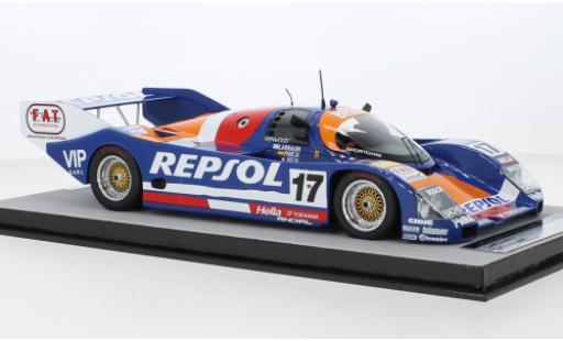 Modelauto Porsche 911 1991 C RHD No.17 Repsol 24h Le Mans 1/18 Tecnomodel