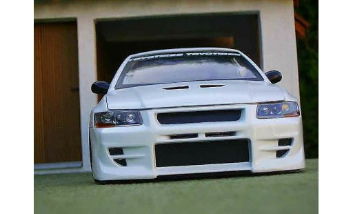 Mitsubishi Lancer Evolution VII 1/18 Ertl tuning modelauto