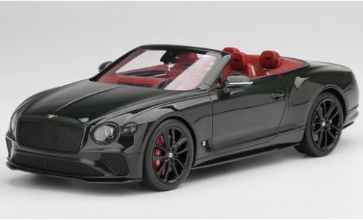 Modelauto Bentley Continental GT Convertible Cabriolet groen 2019 1/18 Top Speed