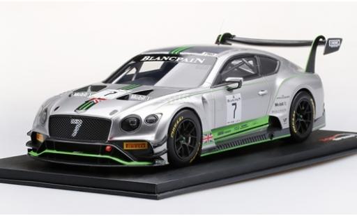 Modelauto Bentley Continental course GT3 RHD No.7 Team M-Sport Witpain GT Series Monza 2018 G.Smith/S.Kane/J.Gounon 1/18 Top Speed