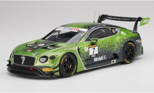 Modelauto Bentley Continental course GT3 RHD No.7 Team M-Sport Liqui Moly 12h Bathurst 2020 J.Gounon/J.Pepper/M.Soulet 1/18 Top Speed