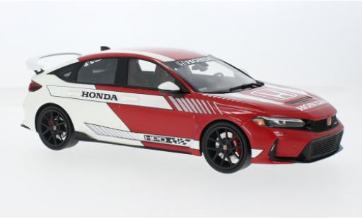 Modelauto Honda Civic Type R rood No.1 Pace Car 2023 1/18 Top Speed