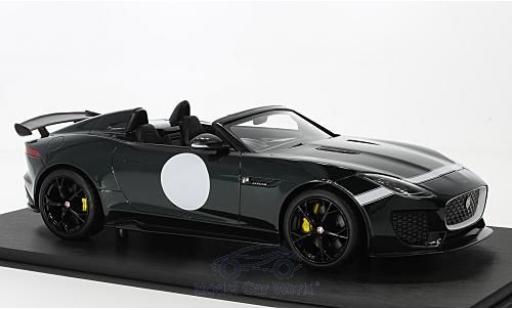 Modelauto Jaguar F-Type Project 7 7 metallic groen RHD 2015 1/18 Top Speed