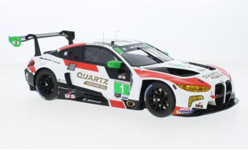 Modelauto Bmw M4 gt3 No.1 Paul Miller Racing IMSA 12h Sebring 2023 1/18 Top Speed