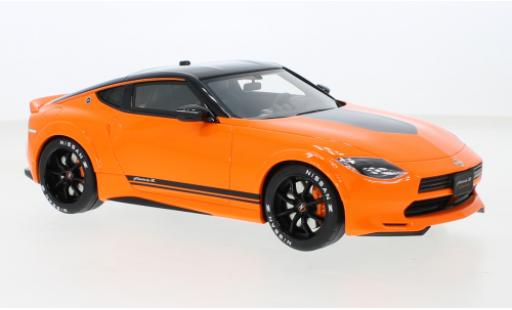 Modelauto Nissan Fairlady Z RZ34 Customized Proto oranje 2023 1/18 Top Speed