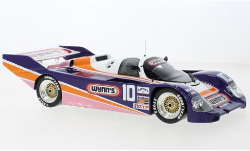 Modelauto Porsche 962 1987 No.10 Hotchkis Racing Wynns IMSA 24h Daytona 1/18 Top Speed