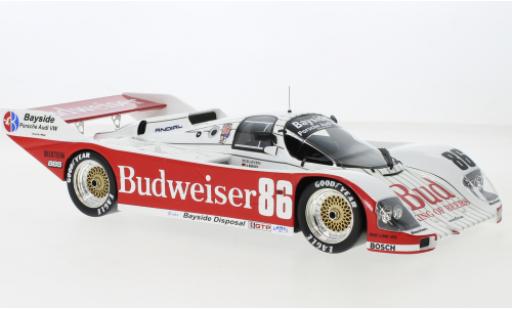 Modelauto Porsche 962 1987 No.86 Bayside Disposal Racing Budweiser IMSA 12h Sebring 1/18 Top Speed