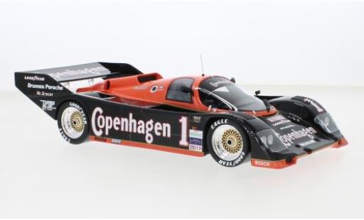 Modelauto Porsche 962 1988 RHD No.1 A.J.Foyd Enterprises Copenhagen IMSA 12h Sebring 1/18 Top Speed