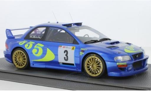 Modelauto Subaru Impreza WRC S4 No.3 Rally WM Rally San Remo 1998 C.McRae/N.Grijst 1/18 Topmarques Collectibles
