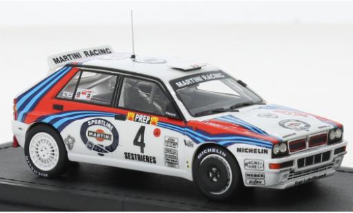 Modelauto Lancia Delta HF Integrale 16V No.4 Martini Racing Martini Rally WM Rally Monte Carlo 1992 1/43 Topmarques Collectibles
