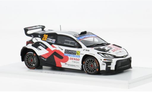 Modelauto Toyota Yaris Rally2 GR Rally 2 Rally Monte Carlo 2025 #26 H.Kogure/T.Luhtinen 1/43 Spark