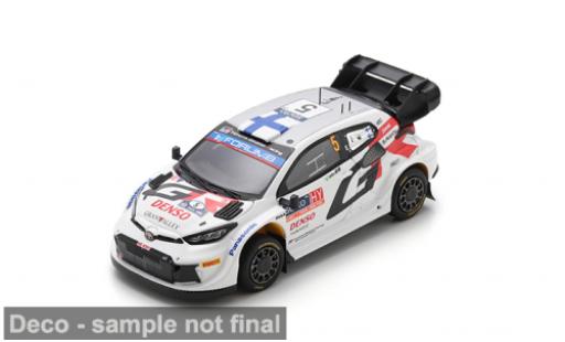 Modelauto Toyota Yaris Rally1 GR Hybrid Rally Finland 2024 #5 S.Pajari/E.M&Atilde;&curren;lk&Atilde;&para;nen 1/43 Spark