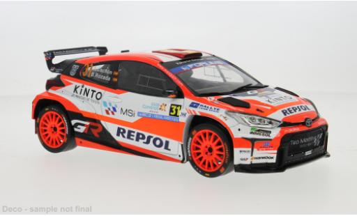 Modelauto Toyota Yaris Rally2 GR Rally Islas Canaris 2025 #31 A.Cachon/A.Dumand 1/18 IXO