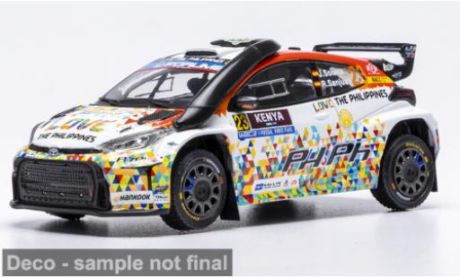 Modelauto Toyota Yaris Rally2 GR Safari Rally Kenia 2025 #23 J.Solans/R.Sanjuan 1/43 IXO