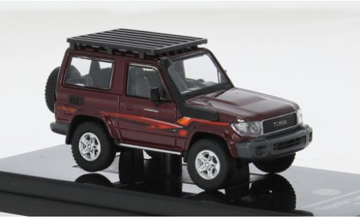 Modelauto Toyota Land Cruiser Base L rood 1/64 Para64