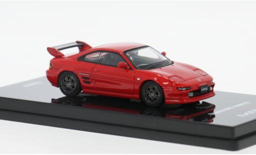 Modelauto Toyota MR2 SW20 2 rood 1/64 INNO64
