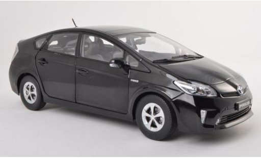 Toyota Prius Base 1/18 Paudi zwart 2012 modelauto