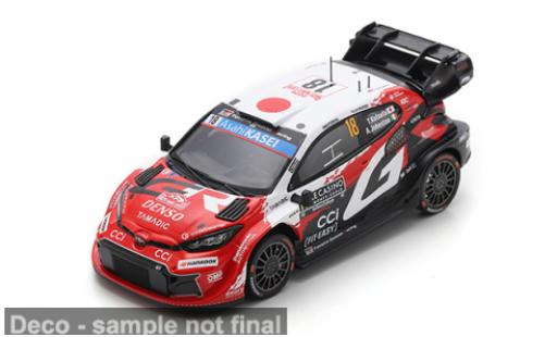 Modelauto Toyota Yaris Rally1 Rally 1 Rally Monte Carlo 2026 Gazoo Racing WRT #18 T.Katsuta/A.Johnston 1/43 Spark
