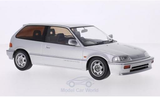 Modelauto Honda Civic EF3 Si () grijs RHD 1987 3-T&Atilde;&frac14;rer 1/18 Triple 9 Collection