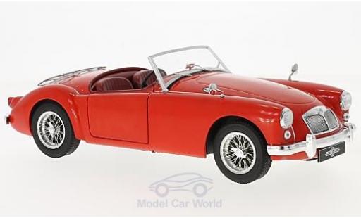 Modelauto MG A Base MKI 1500 rood RHD 1957 1/18 Triple 9 Collection