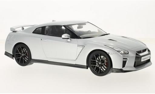 Modelauto Nissan Skyline R35 GT-R grijs 2017 Diecast Sealed Body Series 1/18 Triple 9 Collection
