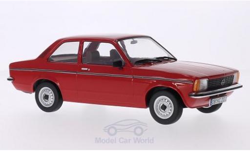 Modelauto Opel Kadett C Berlina C Sedan rood 2-T&Atilde;&frac14;rer 1/18 Triple 9 Collection
