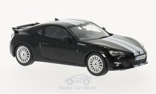 Modelauto Subaru BRZ Base zwart/wit 2014 1/43 Triple 9 Collection