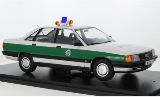 Modelauto Audi 100 police (C3) politie 1989 1/18 Triple 9 Collection