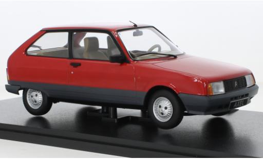 Modelauto Citroen Axel TRS 12 rood 1990 1/18 Triple 9 Collection