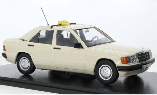 Modelauto Mercedes 190 Base D (W201) Taxi 1993 1/18 Triple 9 Collection