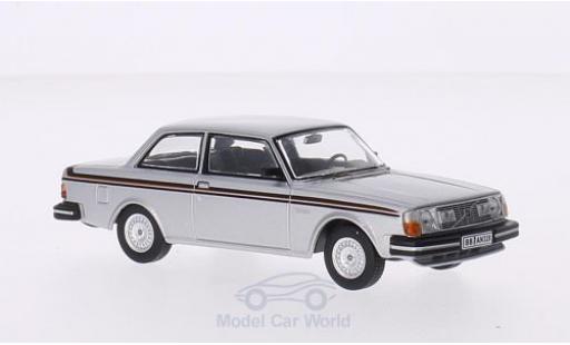 Modelauto Volvo 242 GT grijs/Dekor 1978 1/43 Triple 9 Collection
