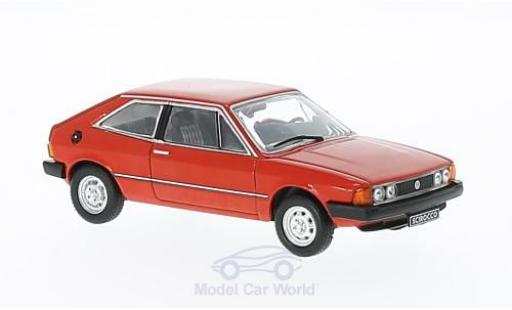 Modelauto Volkswagen Scirocco Base rood 1980 1/43 Triple 9 Collection