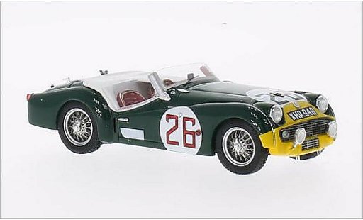 Triumph TR3 S 1/43 Spark RHD No.26 24h Le Mans 1959 /M.rothschild modelauto