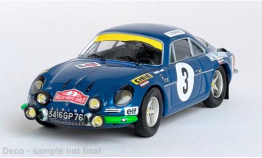 Modelauto Alpine A110 rallye Rally Monte Carlo 1970 #3 1/43 Trofeu