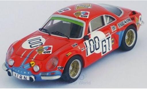 Modelauto Alpine A110 rallye Renault No.100 Deutsche Renault Automobile 1000 Km N&Atilde;&frac14;rburgring 1971 D.Kern/W.Sommer 1/43 Trofeu