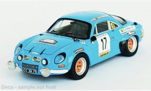 Modelauto Alpine A110 rallye Renault No.17 Rally Ypres 1977 1/43 Trofeu