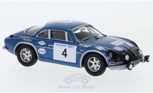 Modelauto Alpine A110 rallye Renault No.4 Rally Irland 1971 N.Hollier/P.Short 1/43 Trofeu