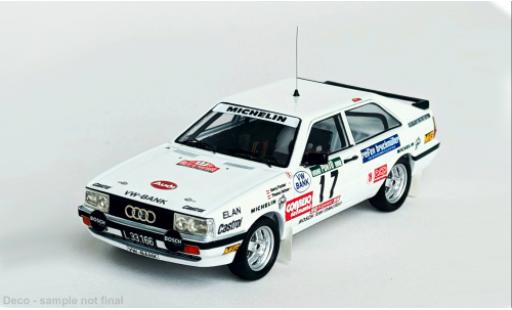 Modelauto Audi Quattro rallye Rally Portugal 1987 #17 1/43 Trofeu