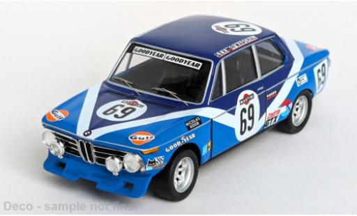 Modelauto Bmw 2002 ti 24h Spa Francorchamps 1973 #69 1/43 Trofeu