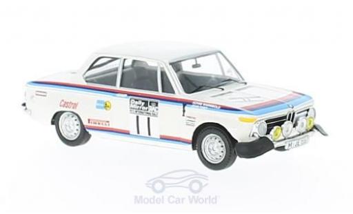 Modelauto Bmw 2002 ti No.11 RAC Rally 1973 A.Warmbold/J.Todt 1/43 Trofeu