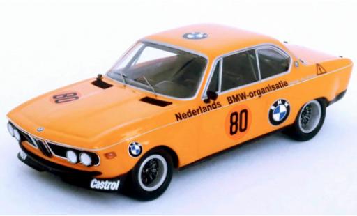 Modelauto Bmw 2800 CS No.80 Alpina Zandvoort 1972 R.Slotemaker 1/43 Trofeu