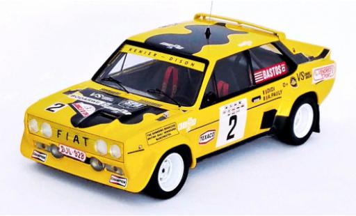Modelauto Fiat 131 Abarth No.2 Boucles de Spa 1981 Didi/A.Pauly 1/43 Trofeu